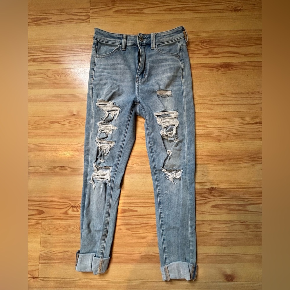 American Eagle Women’s High Rise Skinny Jeans